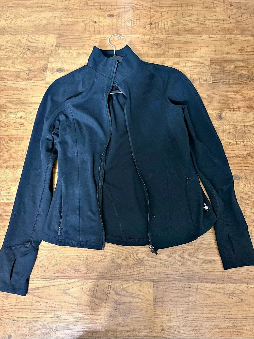 Spyder Women'Small Yoga Jacket Black Women'Small Size Small